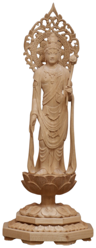 Sho Kannon (Sacred Avalokiteshvara) von Ken Mogami, Skulptur kaufen auf Singulart