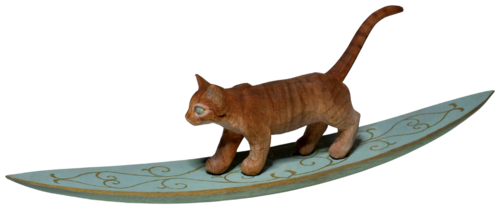 Moonlit Cat di Ken Mogami, Scultura in vendita su Singulart