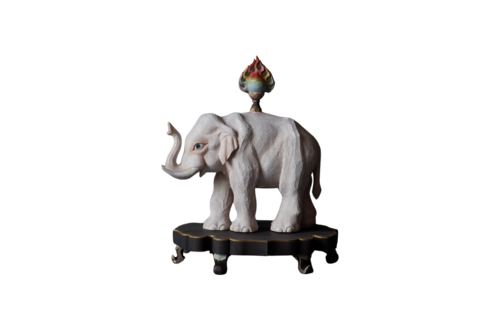 White Elephant di Ken Mogami, Scultura in vendita su Singulart