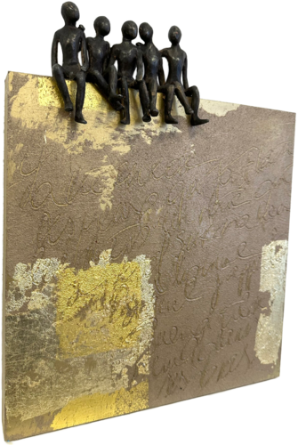 Amis d'enfance...  (série : Terre d’enfants 2023) di Olivier Messas, Scultura in vendita su Singulart