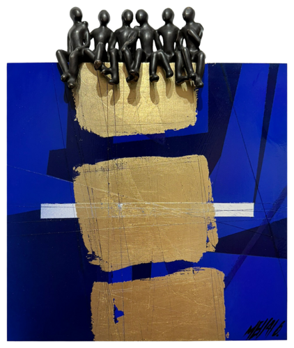 Tous en choeur...  (série : Terre d’enfants 2024) von Olivier Messas, Skulptur kaufen auf Singulart