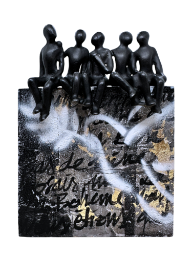 Berlin 1989... (TERRE D’ENFANTS 2026) par Olivier Messas, Sculpture en vente sur Singulart