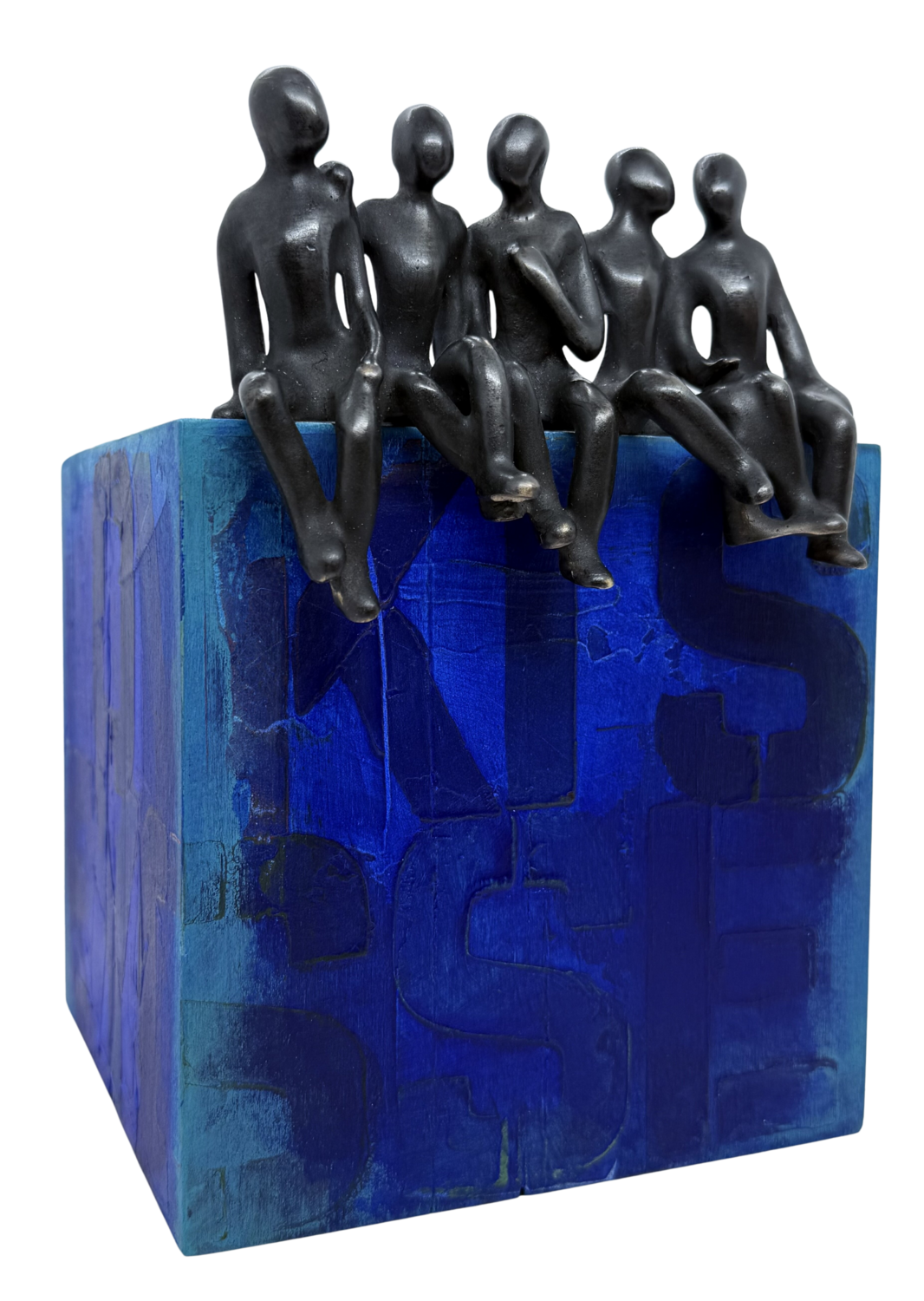 Les petits rêveurs... (TERRE D’ENFANTS 2026) Olivier Messas Skulptur zu verkaufen