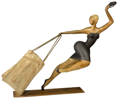 Parisienne II von Francoise Abraham, Skulptur kaufen auf Singulart