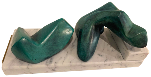 "Le nostre parti disperse" bronzo 1/8 base marmo. von Gladys Sica, Skulptur kaufen auf Singulart