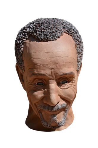 Pierre Rabhi von Sylvie Bonneau, Skulptur kaufen auf Singulart