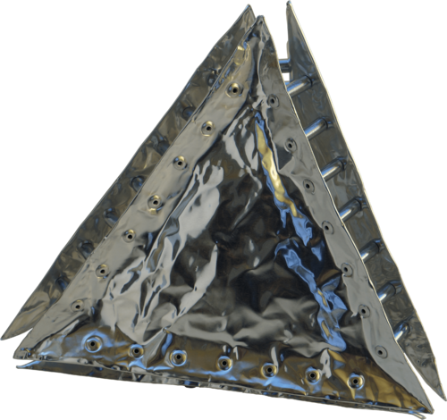 VISIBLE VOID (Triangular Pyramid - 2) van Christoph Robausch, Beeldhouwwerk te koop op Singulart