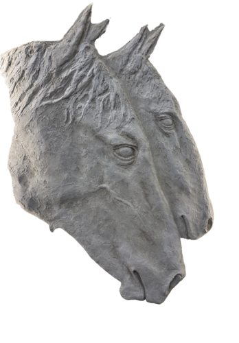 The Echo Of The Gallop von Predună Cristinel, Skulptur kaufen auf Singulart