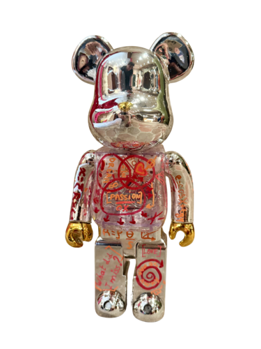 BE@RBRICK with passion de RAPH, Escultura a la venta en Singulart