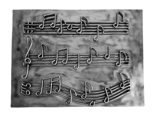 Music Manuscript par Albert Dura, Sculpture en vente sur Singulart