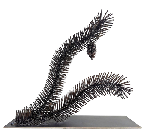 Pine Tree III di Albert Dura, Scultura in vendita su Singulart