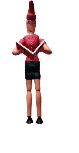 "C'èra una volta un pezzo di legno" Pinocchio van Pietro Dell'Aversana, Beeldhouwwerk te koop op Singulart