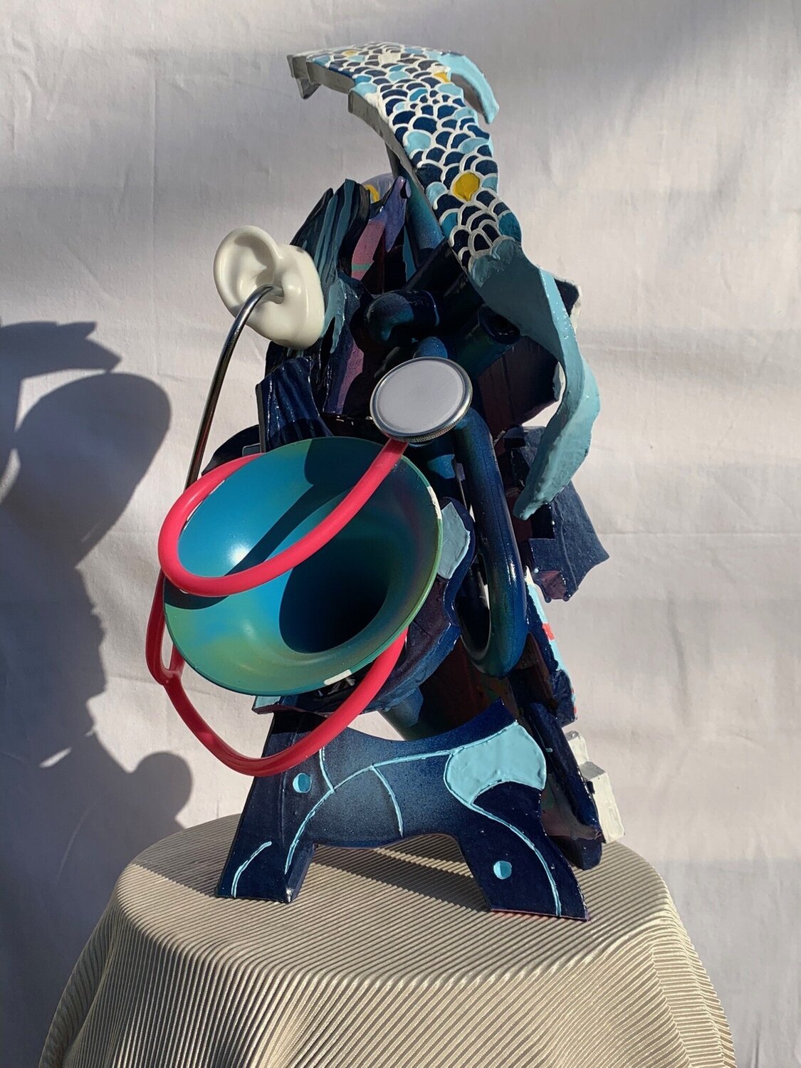 "You don't know how much power you have" Augustin Philemon Skulptur zu verkaufen