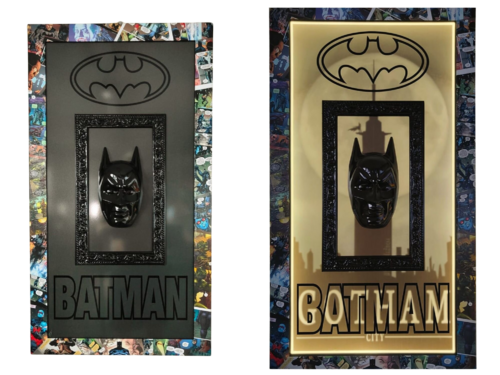 Batman night and day von Fabio Tolu, Skulptur kaufen auf Singulart