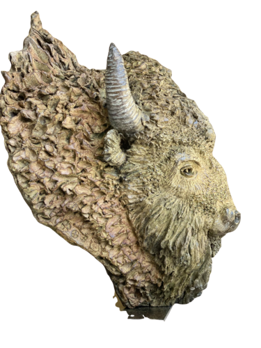 JUNE, Bison Bison d’Amerique de Virginie CHARDON, Escultura a la venta en Singulart