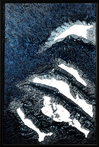 Frozen Flow ( Glaskunst ) von Carolin Zibulka, Skulptur kaufen auf Singulart