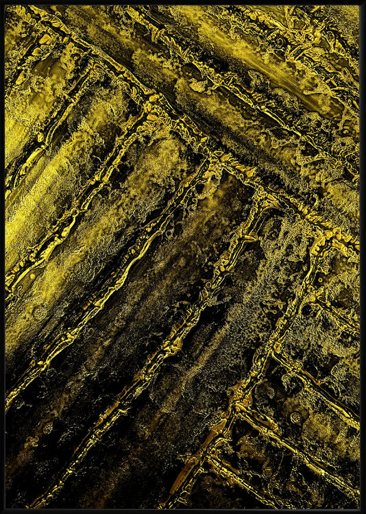 Golden Grid (Glaskunst) Carolin Zibulka
