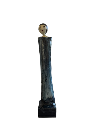 Starke Frau Upcycling Art von Beate Bröcker, Skulptur kaufen auf Singulart