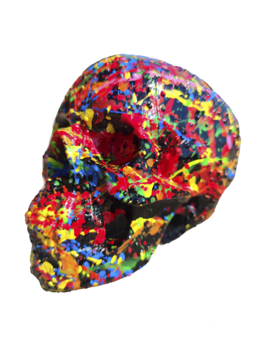 Calavera pop van Joan Llaverias, Beeldhouwwerk te koop op Singulart