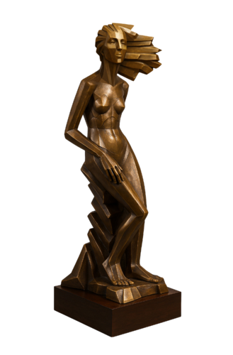 FIGURA A RIPOSO - LA SOSTA de Antonio Mastrorocco, Escultura a la venta en Singulart