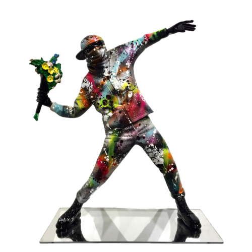 Peace, love and graffiti II de Patrick Cornée, Escultura a la venta en Singulart