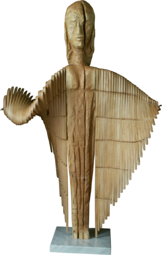 Un Ange Christique . sm 530 di Jean Paul Boyer, Scultura in vendita su Singulart