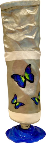TUBE-ART BUTTERFLY de Carole Benichou, Escultura a la venta en Singulart