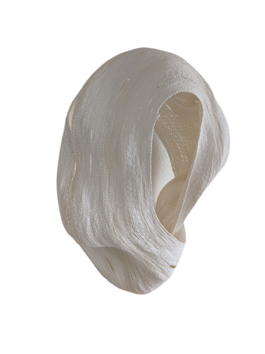 Möbiusband  weiß von Donata Oppermann, Skulptur kaufen auf Singulart
