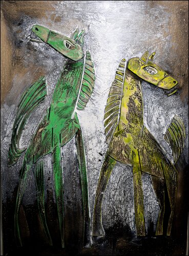 WILD HORSES von KONSTANTINOS TOBROS, Skulptur kaufen auf Singulart