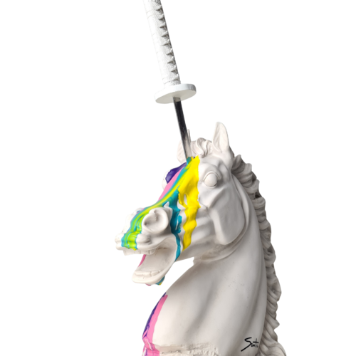 Unicorns are Real de Santicri /, Escultura a la venta en Singulart