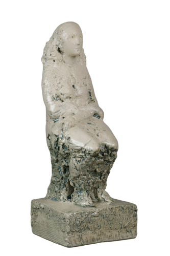 Kleine Sitzende K3/2 (Unikat in Serie) von Ralf Kleine, Skulptur kaufen auf Singulart
