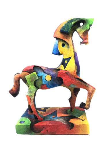 Caballo al trote de Rodolfo Navarro García, Escultura a la venta en Singulart