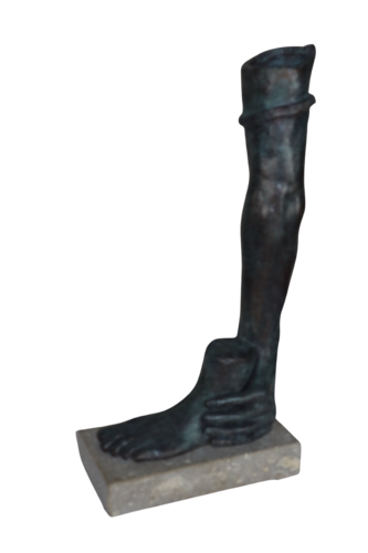 La Légende du Talon d'Achille van Jean Gabriel Mondié, Beeldhouwwerk te koop op Singulart