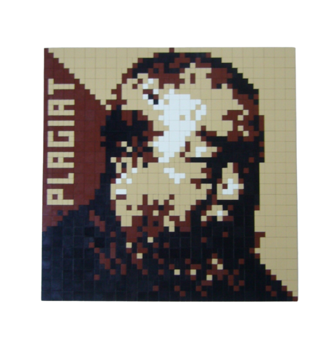 Tribute to Ai Weiwei (brown) van EL EGO, Beeldhouwwerk te koop op Singulart