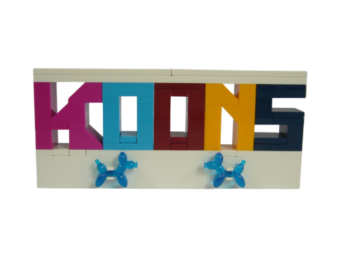 Tribute to Jeff Koons (Balloon dogs) di EL EGO, Scultura in vendita su Singulart
