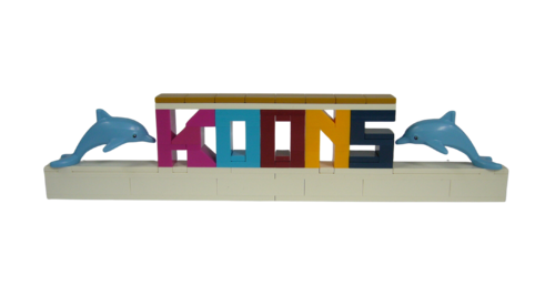 Tribute to Jeff Koons (Porcelain object) di EL EGO, Scultura in vendita su Singulart