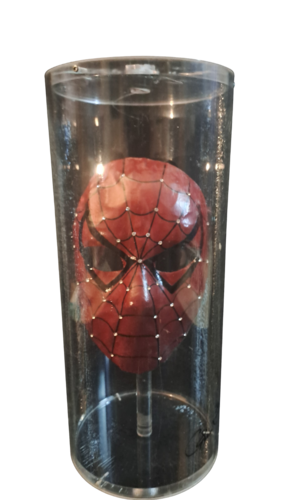 Swarowsky Marvel Mask  1/3 "Spiderman" von Simone Grenzi, Skulptur kaufen auf Singulart