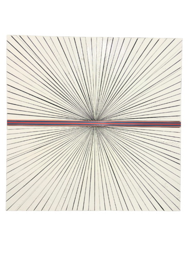 Candy Stripe Starburst (pink/white) by Roddy Wildeman, 조각 for Sale on Singulart