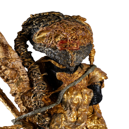 King Kodjo -  The Angel Warrior von Adowa Sullivan, Skulptur kaufen auf Singulart