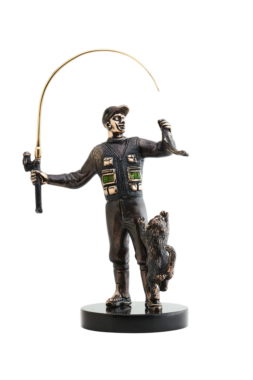 Sculpture   "Fisherman" Brand Vizuri