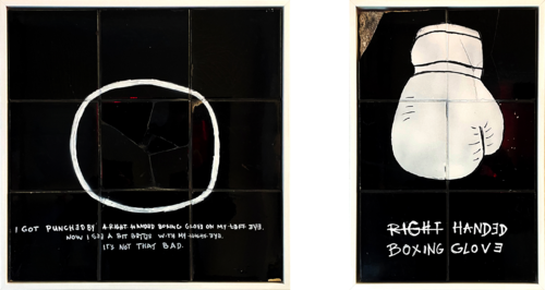 RIGHT HANDED BOXING GLOVE / LEFT EYE Frank Willems