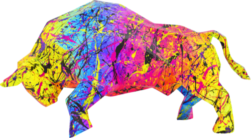 STREET BULL di Vincent Bardou, Scultura in vendita su Singulart
