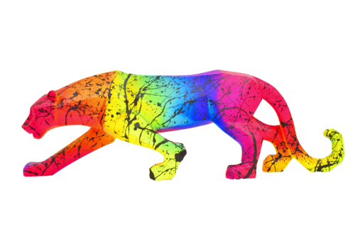 ELECTRIC PANTHER van Vincent Bardou, Beeldhouwwerk te koop op Singulart