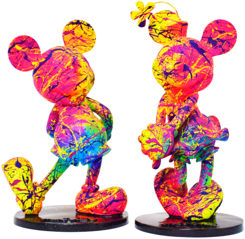 MINNIE & MICKEY ART di Vincent Bardou, Scultura in vendita su Singulart