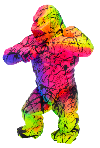 RAINBOW KONG van Vincent Bardou, Beeldhouwwerk te koop op Singulart
