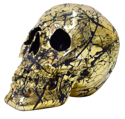 GOLD SKULL de Vincent Bardou, Escultura a la venta en Singulart