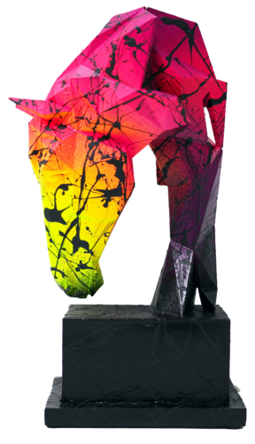 CRAZY HORSE di Vincent Bardou, Scultura in vendita su Singulart