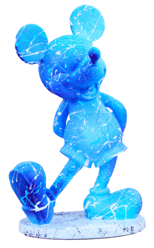MICKEY MOUSE BLUE di Vincent Bardou, Scultura in vendita su Singulart