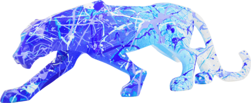 PANTHER POP di Vincent Bardou, Scultura in vendita su Singulart