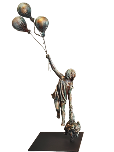 "Take me with you!" di Elena Kraft, Scultura in vendita su Singulart